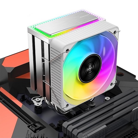 JF100RS Single Tower 10cm Single Fan 4 Heat Pipe CPU Cooler
